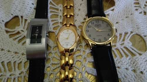 Lot of 3 watches one is a Pulsar