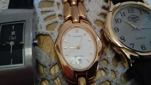 Lot of 3 watches one is a Pulsar