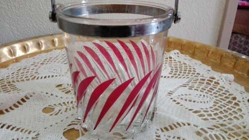 Stained glass ice bucket