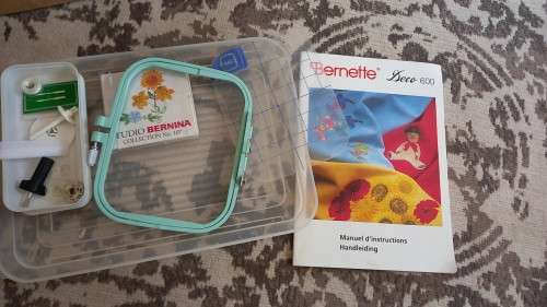 BERNETTE DECO 600 EMBROIDERY MACHINE
