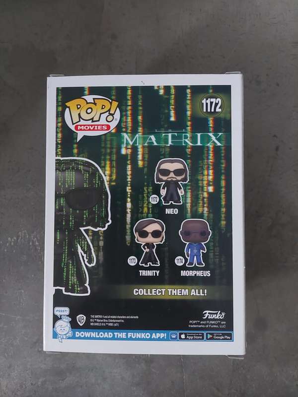 Funko Pop | Matrix | 1172 Neo | GITD SE Exclusive