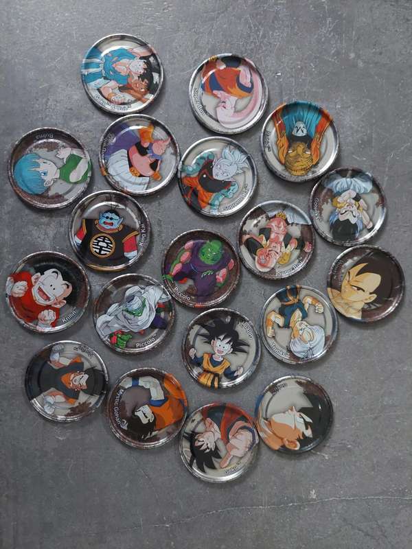[UPDATED] Simba Tazos | DBZ Tazos (Metal  + Plastic ) | See description