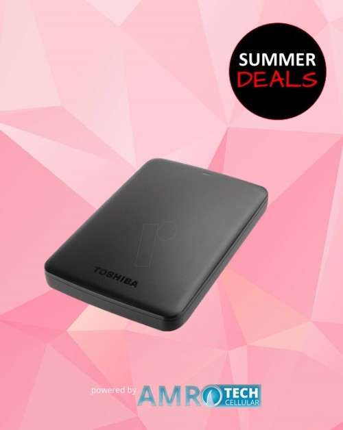 Toshiba 1TB Portable Storage Harddrive.