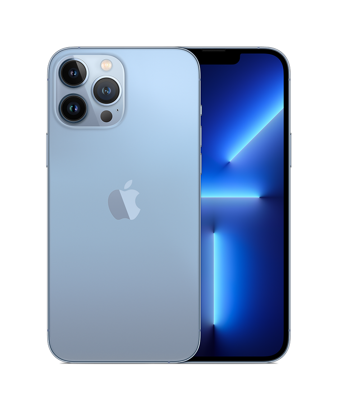 Apple iPhone 13 Pro Max 256GB - Sierra Blue. Like new