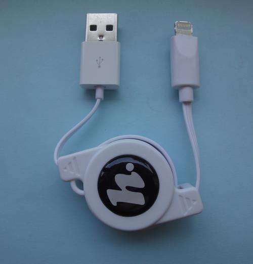 8Pin Lightning to USB Data Charge Cable Fit for iphone 5 ipod touch retractable (0.9m)