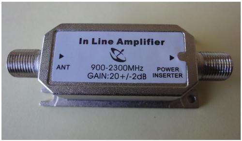 In Line Amplifier for Satellite installations