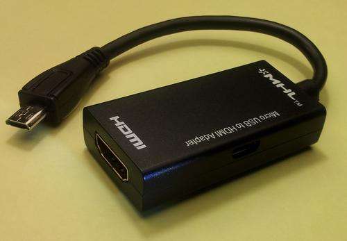 Samsung Galaxy S2   MHL Micro USB to HDTV HDMI Adapter