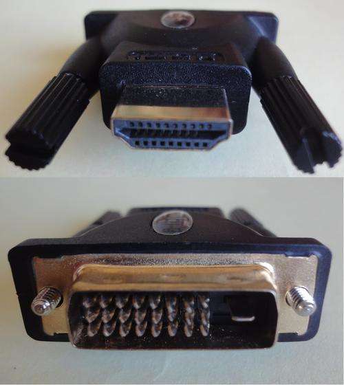 DVI-I 24+1P to HDMI Male Adapter