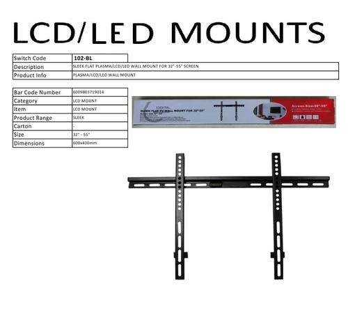 Flat TV Wall Mount for 32" - 55" screen size