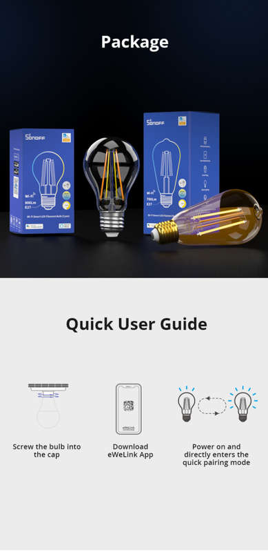 Sonoff Smart Bulb B02 F-ST64