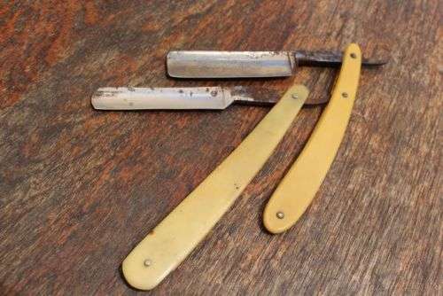 Solingen cutthroat razor set