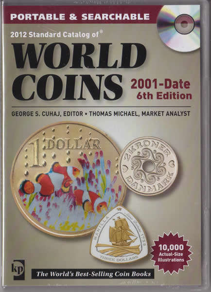 Standard Catalog of World Coins 2001-Date 2012 Ed (CD)