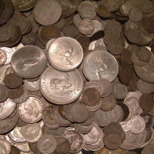 Silver in 80% South African bullion coin - per gram