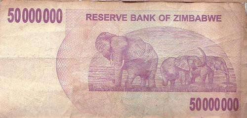 50 Million Zimbabwe Dollar bearer cheque - (c) www.fine999.com