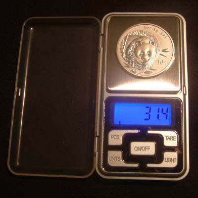 Pocket jewellers scale.  Essential tool for determining gold and silver value