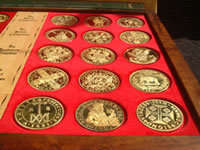 Cape Coin Heritage - hallmarked silver limited edition proof medallion collection by fine 999