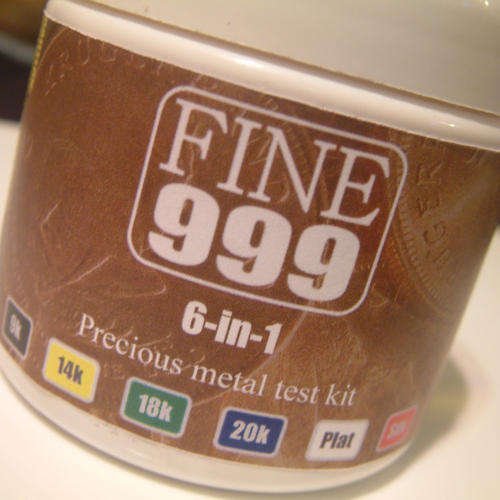 6-in-1 Precious Metal Test Kit by www.fine999.com
