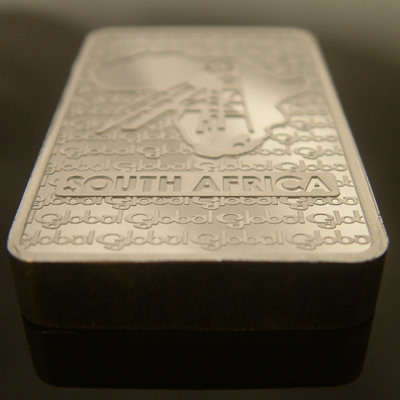100g .999 fine silver bar by www.fine999.com