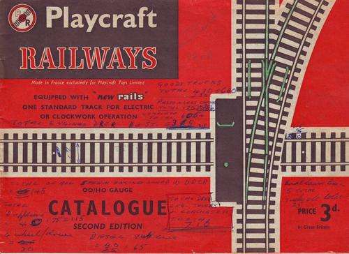 Playcraft Railways OO/HO Gauge Cataloque (hornby era)
