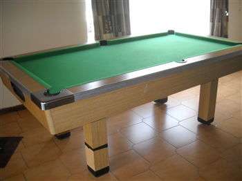 Pool Table with table tennis conversion top