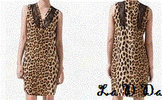 Leopard print dress