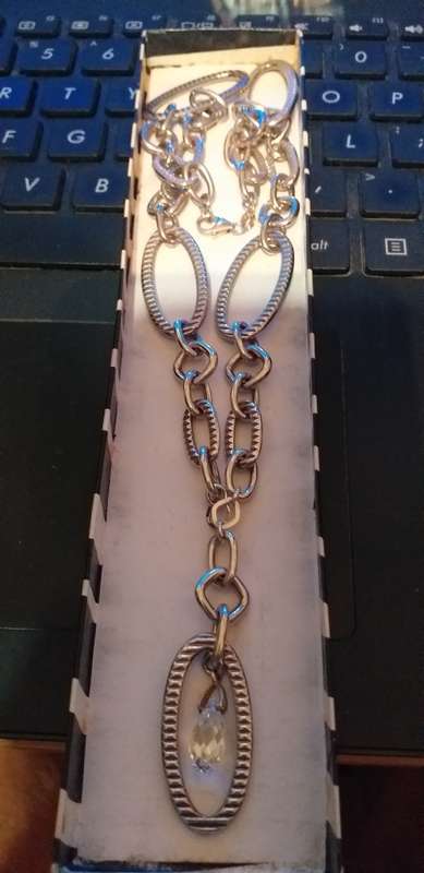 Sterling Silver Necklace - (25.5g)