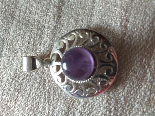 Genuine Amethyst Pendant