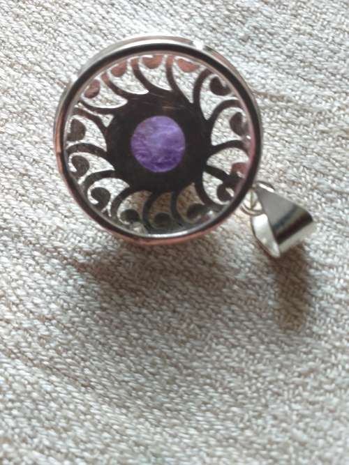Genuine Amethyst Pendant