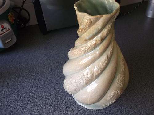 Large Vintage (Belgium)?? Bulbous Vase