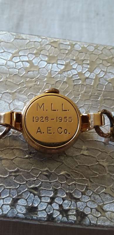 Antique Cyma 9ct Rose Gold Ladies Wrist Watch - (WORKING 100%)