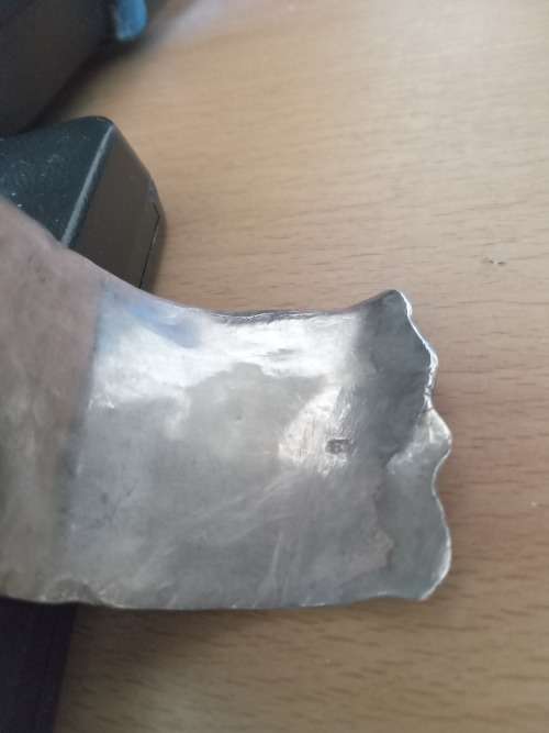 Large Heavy Vintage Sterling Silver Cuff Bangle - (71.3g)