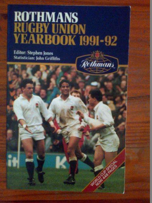 Rugby Union Yearbook 1991-92