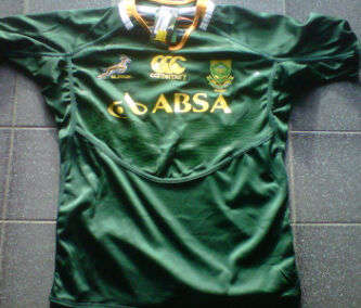 Sprinbok Rugby Jersey