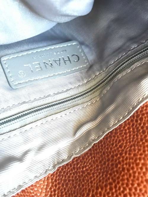 Chanel Brown Elastic Flap in Glazed Calfskin - PRICED TO SELL
