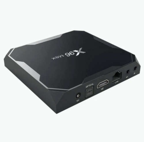 X96 MAX 4GB RAM/ 64GB ROM Android TV Box - FULLY LOADED