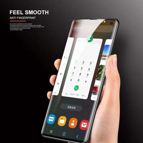 UV Nano Liquid Full Glue Curved Tempered Glass for Samsung S21 Ultra