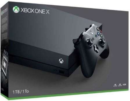 Xbox One X 1TB Console with wireless controller in Box