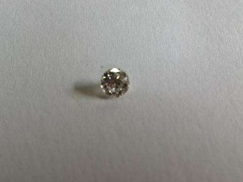 Round Brilliant cut. 0.28ct. B VS 2.