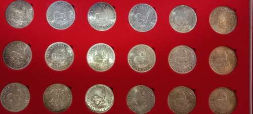Crowns Of South Africa. 1947 to 1964. In presentation box