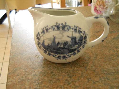 Delft milk jug