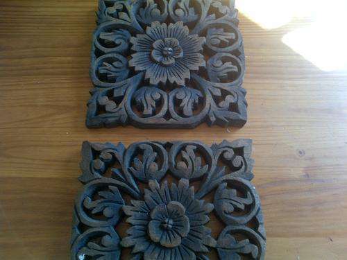 2 Lovely wood carvings