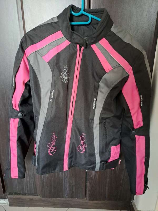 Frox Ladies motorcycle Jacket (Pink)