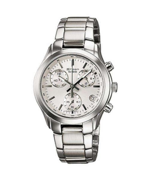 Casio SHN-5000BP-7AV chronograph date SS bracelet black
