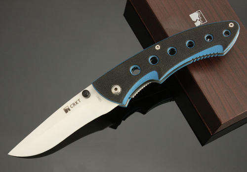CRKT 1088C Ceramic Floder Knife(Blue)
