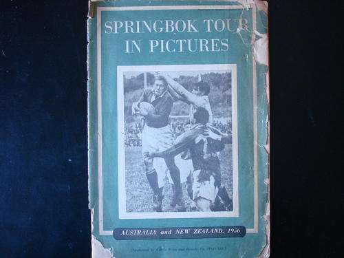 Post-tour brochure 1956 Springboks