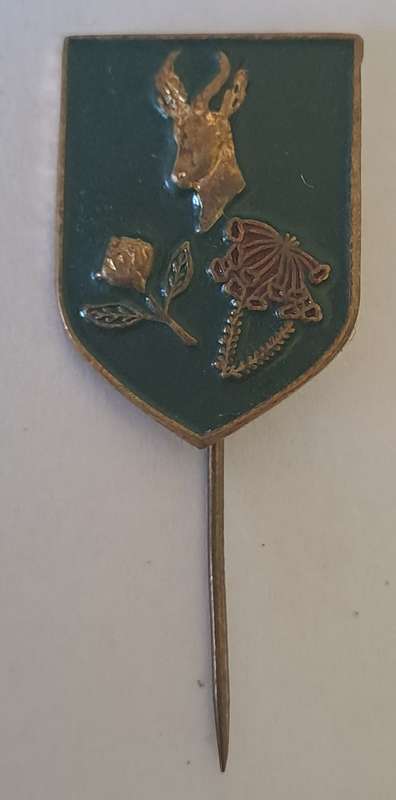 Rugby pin badge. South African Rugby Board (Springboks, SA Universities, SA Country) c1960s RARE