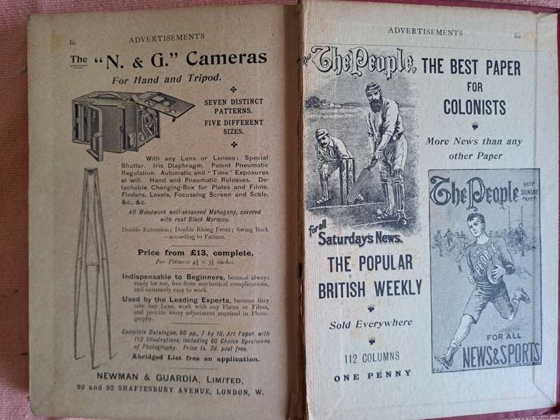 Sport book incl ch on rugby `South African Sports` Parker (1897) H/C One of oldest SA books on sport