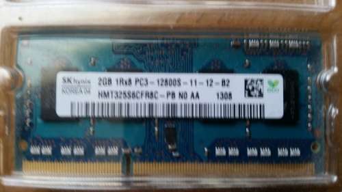 SK Hynix 2GB DDR3 1600 (12800s) 1.5V Laptop Memory