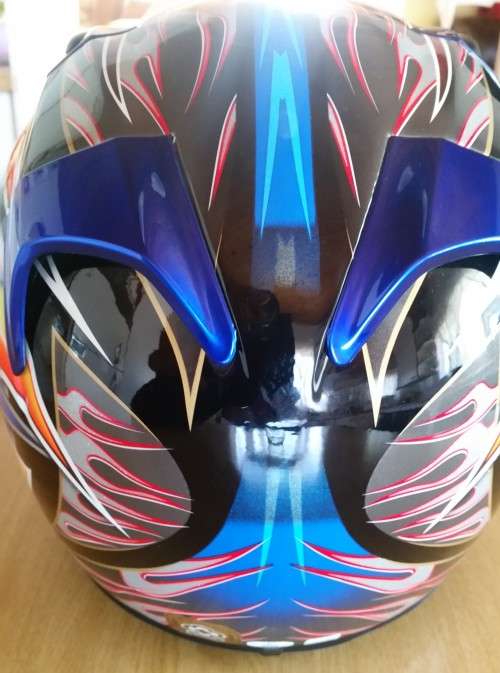 NAVA BRITISH SUPERBIKE HELMET SIZE LARGE (60)
