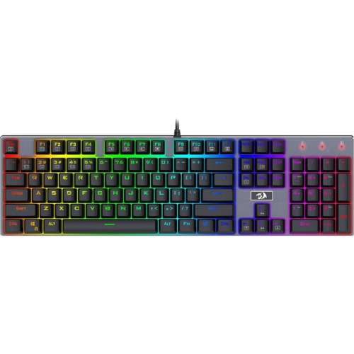 RED DRAGON K556 RGB Mechanical Gaming Keyboard 104 Keys NEW SEALED